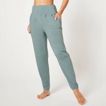 Pantalon de yoga en maille, coupe ultra confort - Taille 50 - Vert - Blancheporte