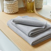 Serviette de bain nid d'abeille 320 g/m2 - Blancheporte