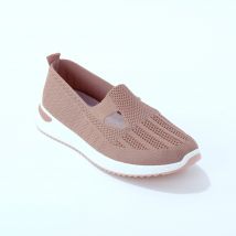 Baskets à enfiler mesh - Rose - Taille 40 - Blancheporte
