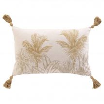 Coussin rectangulaire imprimé tropical - Blancheporte