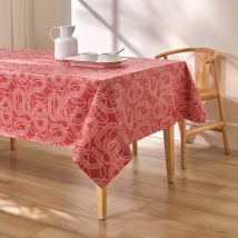 Nappe toile cirée imprimé courbes - Blancheporte
