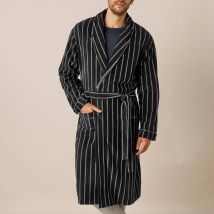 Robe de chambre maille polaire - Taille L - Gris - Blancheporte