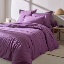 Linge de lit uni coton - Violet - Coton - Colombine - Blancheporte