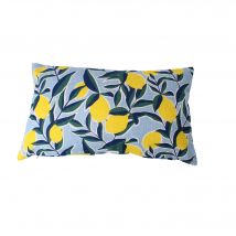 Coussin rectangulaire imprimé citrons - Blancheporte