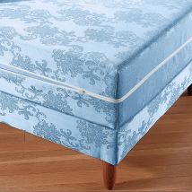 Housse de matelas ou sommier coutil médaillons 18 cm - Blancheporte