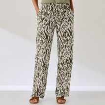 Pantalon fluide imprimé - Blancheporte