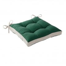 Galette de chaise bicolore - Blancheporte