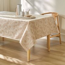 Nappe toile cirée imprimé courbes - Blancheporte