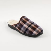 Mules homme fourrées - jusqu'au 47 - Marron - Taille 47 - Blancheporte