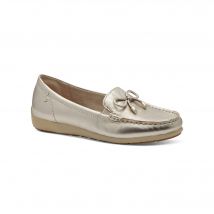 Mocassins cuir métallisés - Or - Taille 38 - Tamaris - Blancheporte