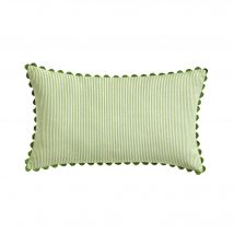 Coussin rectangulaire rayé coton - Blancheporte