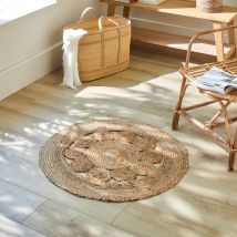 Tapis rond en jute - Blancheporte