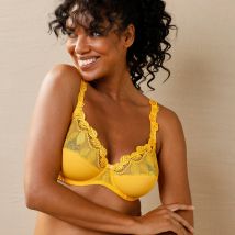 Soutien-gorge microfibre Rima - avec armatures - Jaune - 110D - Confidence Lingerie - Blancheporte