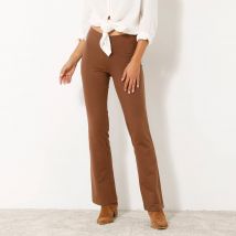 Legging bootcut, molleton chaud - Taille 50 - Taupe - Blancheporte