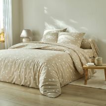 Linge de lit Alba imprimé pois - coton - Blancheporte
