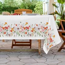 Nappe antitache imprimé floral - Blancheporte
