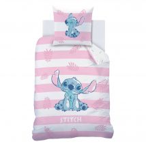 Parure de lit Stitch - coton - Bleu - Coton - Lilo Et Stitch - Blancheporte