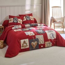 Linge de lit Chalet flanelle - Blancheporte