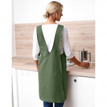 Tablier de cuisine japonais coton - Blancheporte