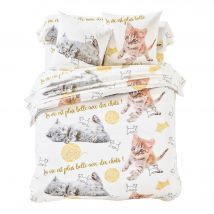 Linge de lit Mimie, coton - Blancheporte