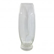 Vase en verre, forme visage - hauteur 24 cm - Blancheporte