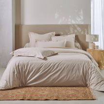 Linge de lit uni - coton bio** - Écru - Coton/coton Bio - Colombine - Blancheporte