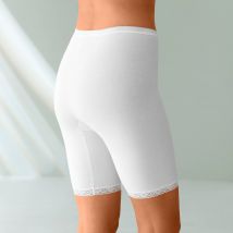 Panty "Basic+" indéformable coton stretch - T50 - Blanc - Sloggi - Blancheporte