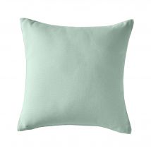 Housse de coussin unie bachette - Vert - Coton - Colombine - Blancheporte