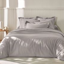 Linge de lit uni flanelle - Taupe - Coton/flanelle - Colombine - Blancheporte