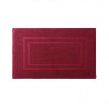 Tapis de bain éponge double liteau - Violet - Coton - Colombine - Blancheporte