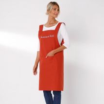 Tablier de cuisine japonais coton uni personnalisable - Blancheporte