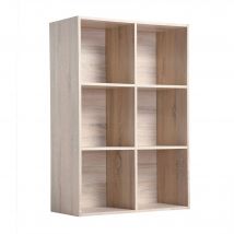 Meuble de rangement ORIGAME - 6 cases - Blancheporte