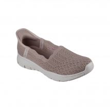 Ballerines enfilage facile Slip-ins - SEAGER BELIEVE IT - Taupe - Taille 36 - Skechers - Blancheporte