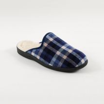 Mules homme fourrées - jusqu'au 47 - Bleu - Taille 47 - Blancheporte
