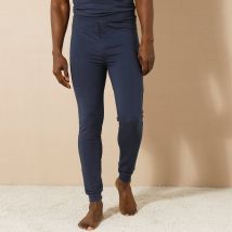 Caleçon long molleton - lot de 2 - TL - Bleu - Thermoperle - Blancheporte