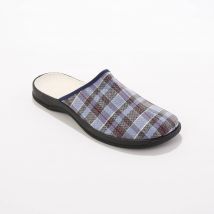 Mules grande largeur - Bleu - Taille 39 - Blancheporte