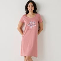 Chemise de nuit courte manches courtes - Blancheporte