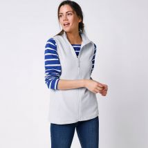 Veste polaire zippée sans manches - T46/48 - Gris - B Activ - Blancheporte