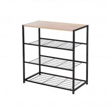 Etagère à chaussures STOCKIES - 4 niveaux - Blancheporte