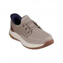 Baskets enfilage facile Slip-ins - MEROE - Taupe - Taille 42 - Skechers - Blancheporte