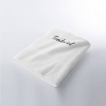 Serviette éponge personnalisable confort moelleux - Blanc - Coton - Colombine - Blancheporte