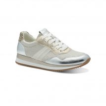 Baskets lacées et zippées - Beige - Taille 38 - Jana - Blancheporte
