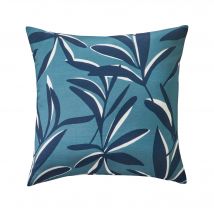 Housse de coussin imprimé feuillage - Blancheporte
