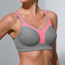 Soutien-gorge spécial sport - sans armatures - Gris - 105C - Blancheporte