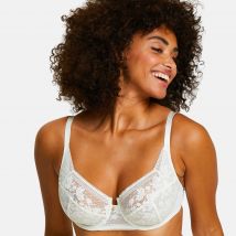 Soutien-gorge dentelle Suzie - avec armatures - Écru - 105D - Sans Complexe - Blancheporte