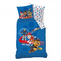Parure de lit Pat'Patrouille - coton - Blancheporte