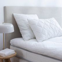 Oreiller mémoire de forme F.A.N. Antibac ferme - Blanc - Coton - Conforlux - Blancheporte