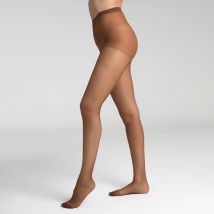 Collant Sublim voile satiné « effet peau bronzée » - TT4 - Beige - Dim - Blancheporte
