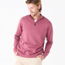 Pull pur coton col camionneur - Blancheporte