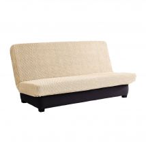 Housse clic-clac bi-extensible gaufrée - Blancheporte
